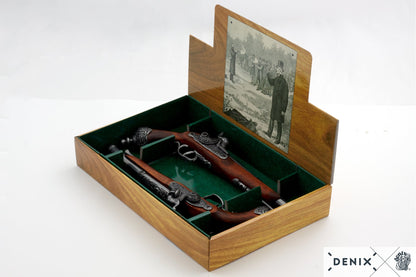 Denix 2-Piece Duelling Replica Pistol Italy 1825