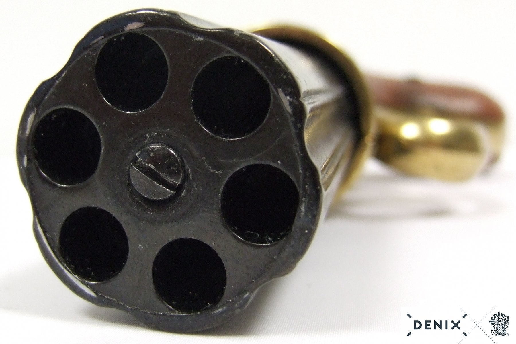 Denix 6 Barrels Pepper-Box Revolver Replika Tabanca, England 1840