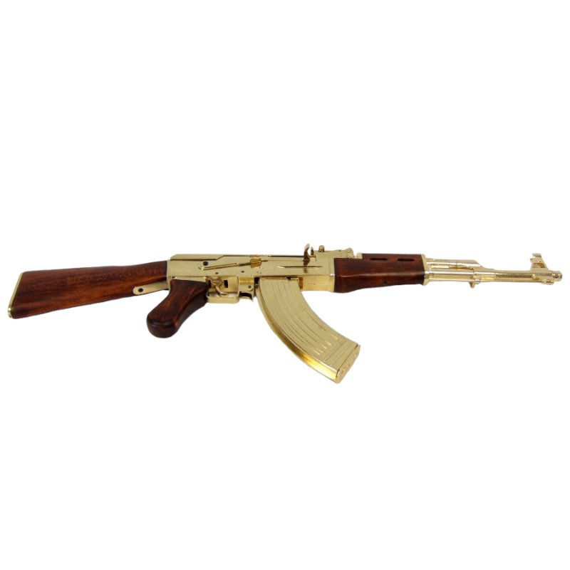 Denix Kalashnikov AK47 Rifle Gold-Russia 1947 Model Replica