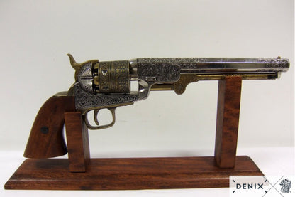 Denix American Civil War Navy Revolver Replica Pistol, USA 1851