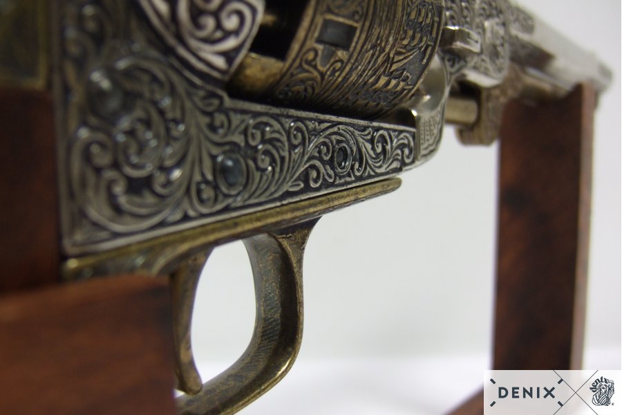 Denix American Civil War Navy Revolver Replica Pistol, USA 1851