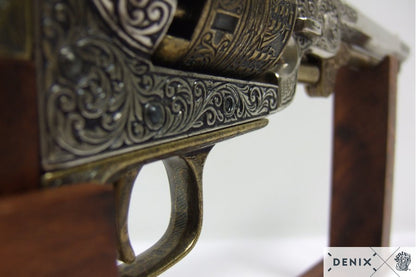 Denix American Civil War Navy Revolver Replica Pistol, USA 1851