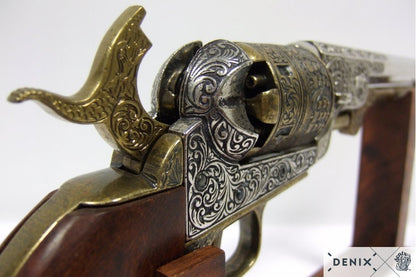 Denix American Civil War Navy Revolver Replica Pistol, USA 1851