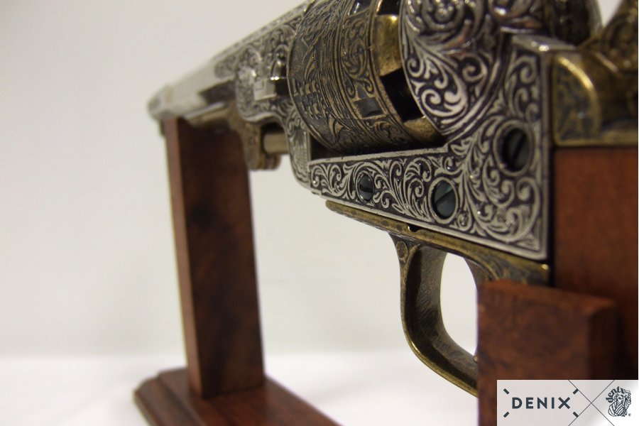 Denix American Civil War Navy Revolver Replica Pistol, USA 1851
