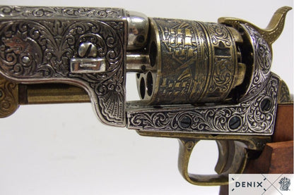 Denix American Civil War Navy Revolver Replica Pistol, USA 1851