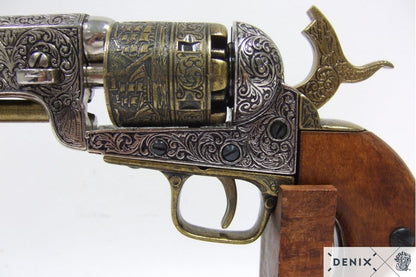 Denix American Civil War Navy Revolver Replica Pistol, USA 1851