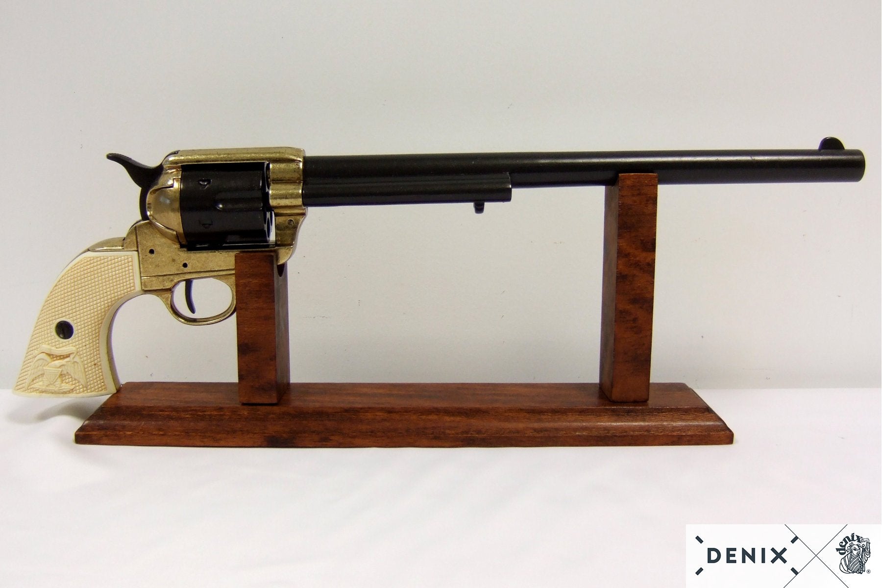 Denix Cal.45 Peacemaker Revolver 12" Replika Tabanca, USA 1873