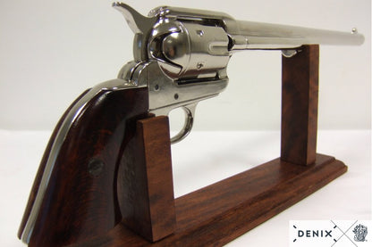 Denix Cal.45 Peacemaker Revolver 12" Pistol Replica, USA 1873
