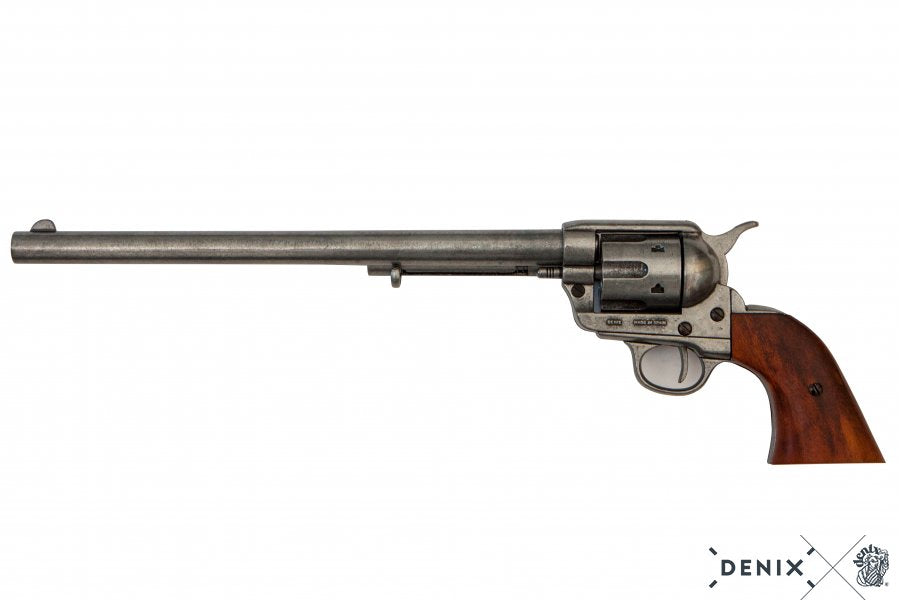 Denix Cal.45 Peacemaker Revolver 12" Replica Pistol, USA 1873