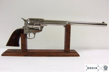 Denix Cal.45 Peacemaker Revolver 12" Pistol Replica, USA 1873