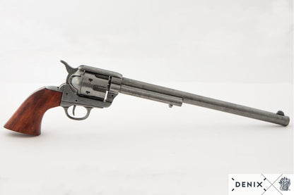 Denix Cal.45 Peacemaker Revolver 12" Replica Pistol, USA 1873