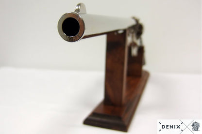 Denix Cal.45 Peacemaker Revolver 12" Pistol Replica, USA 1873
