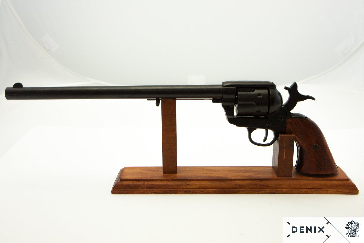 Denix Cal.45 Peacemaker Revolver 12" Replica Pistol, USA 1873