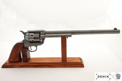 Denix Cal.45 Peacemaker Revolver 12" Replica Pistol, USA 1873