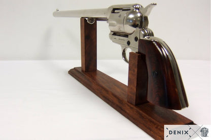 Denix Cal.45 Peacemaker Revolver 12" Pistol Replica, USA 1873