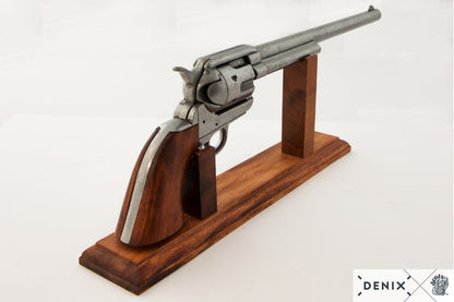 Denix Cal.45 Peacemaker Revolver 12" Replica Pistol, USA 1873