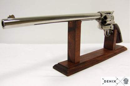 Denix Cal.45 Peacemaker Revolver 12" Pistol Replica, USA 1873