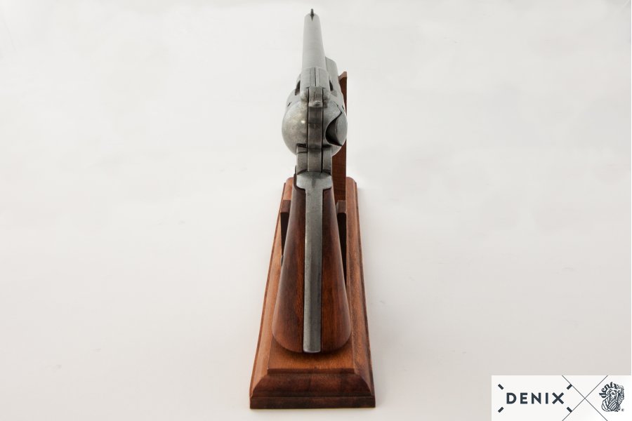 Denix Cal.45 Peacemaker Revolver 12" Replica Pistol, USA 1873