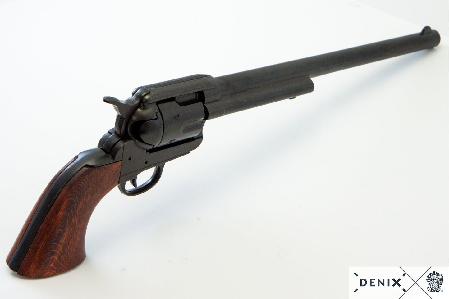 Denix Cal.45 Peacemaker Revolver 12" Replica Pistol, USA 1873