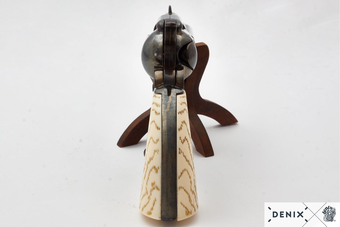 Denix Cal.45 Peacemaker Revolver 4.75" Replica Pistol, USA 1873