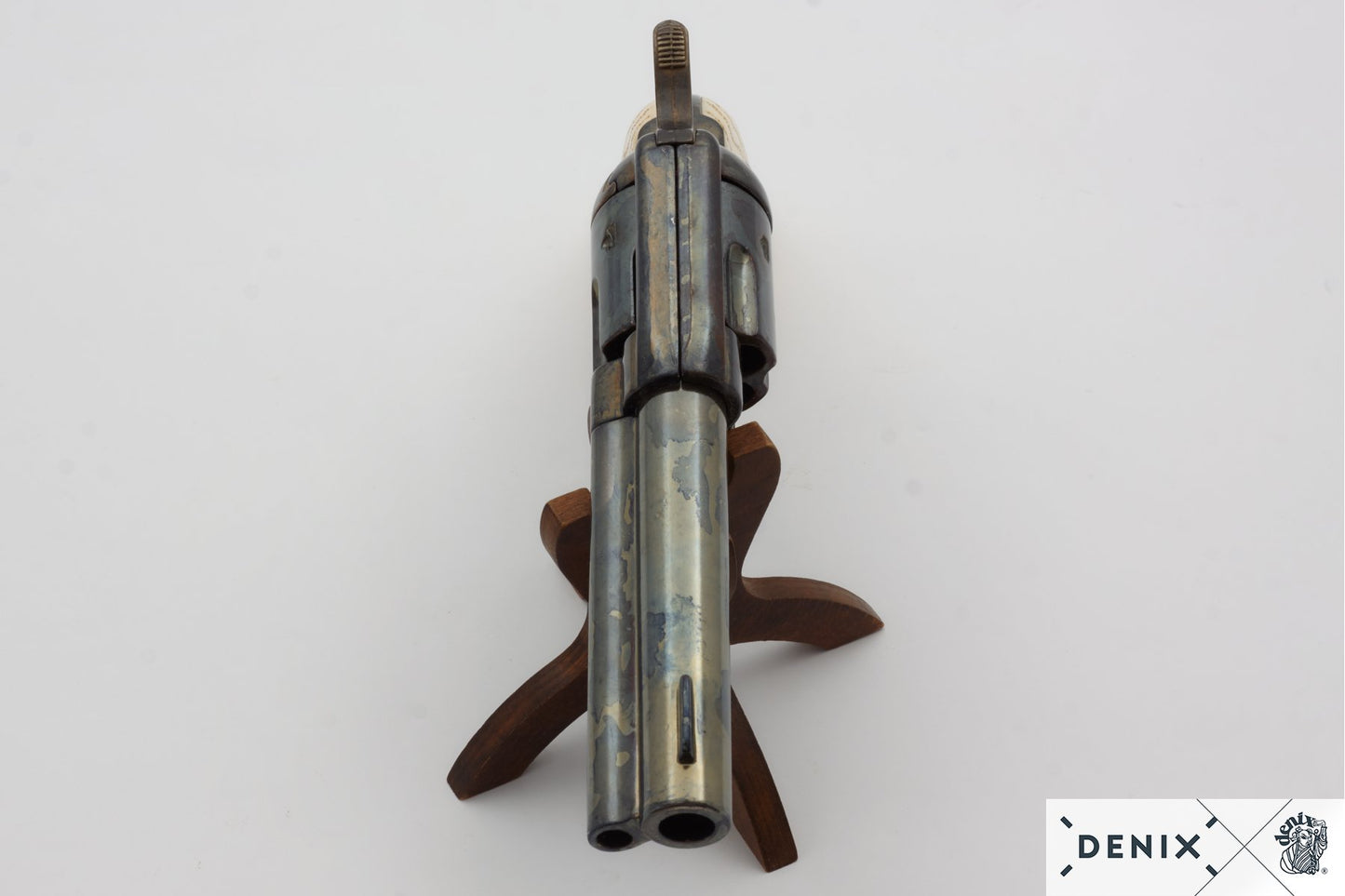 Denix Cal.45 Peacemaker Revolver 4.75" Replica Pistol, USA 1873