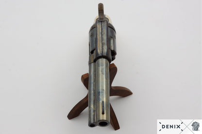 Denix Cal.45 Peacemaker Revolver 4.75" Replica Pistol, USA 1873