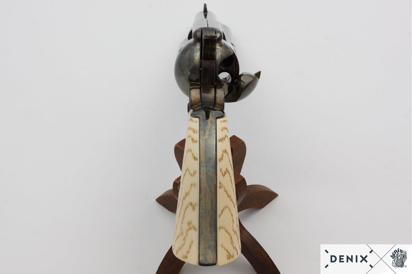 Denix Cal.45 Peacemaker Revolver 4.75" Replica Pistol, USA 1873