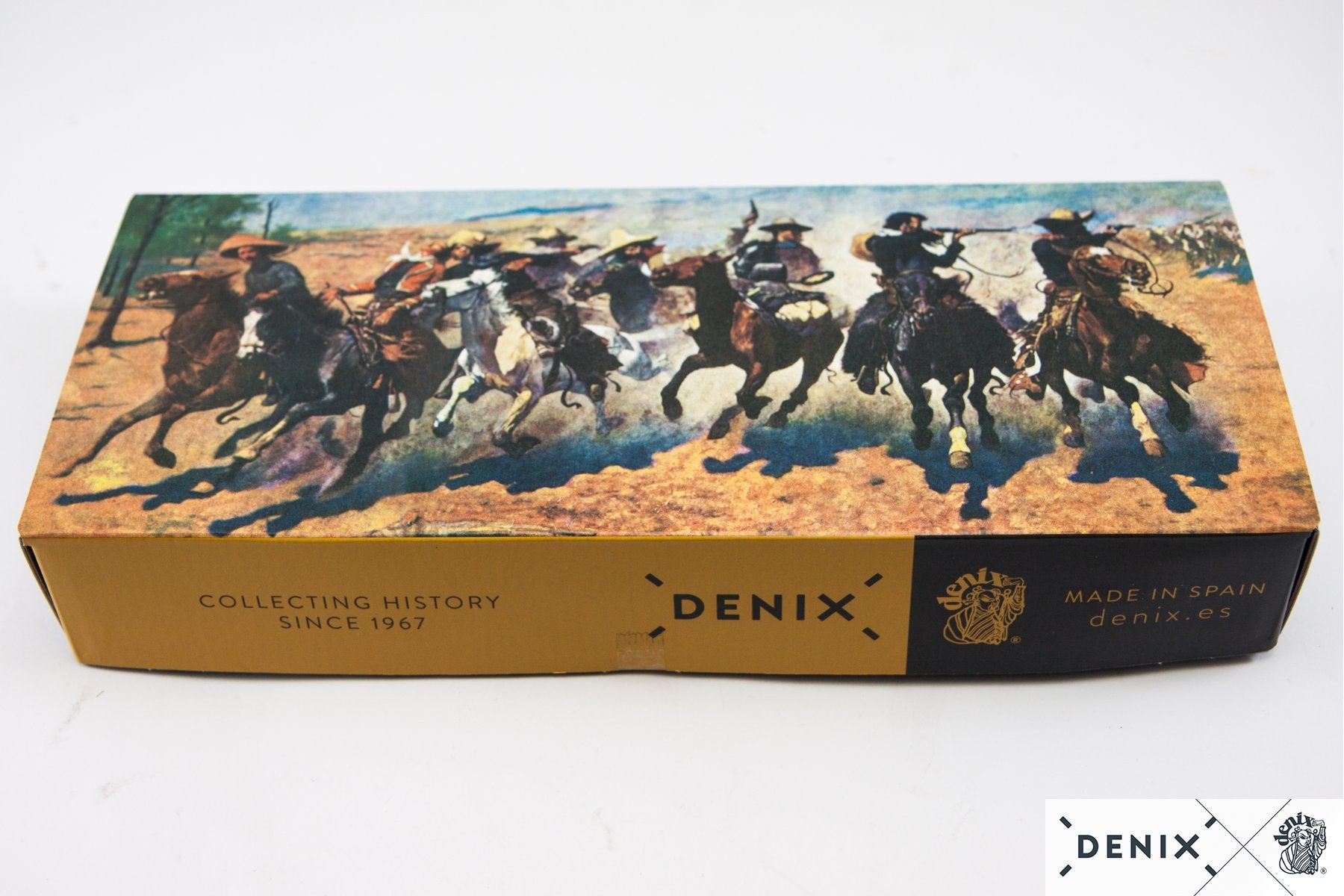 Denix Colt Peacemaker .45 Revolver Replikası 4,75" + 6 Mermi – 1873 ABD Dekoratif Koleksiyon Seti