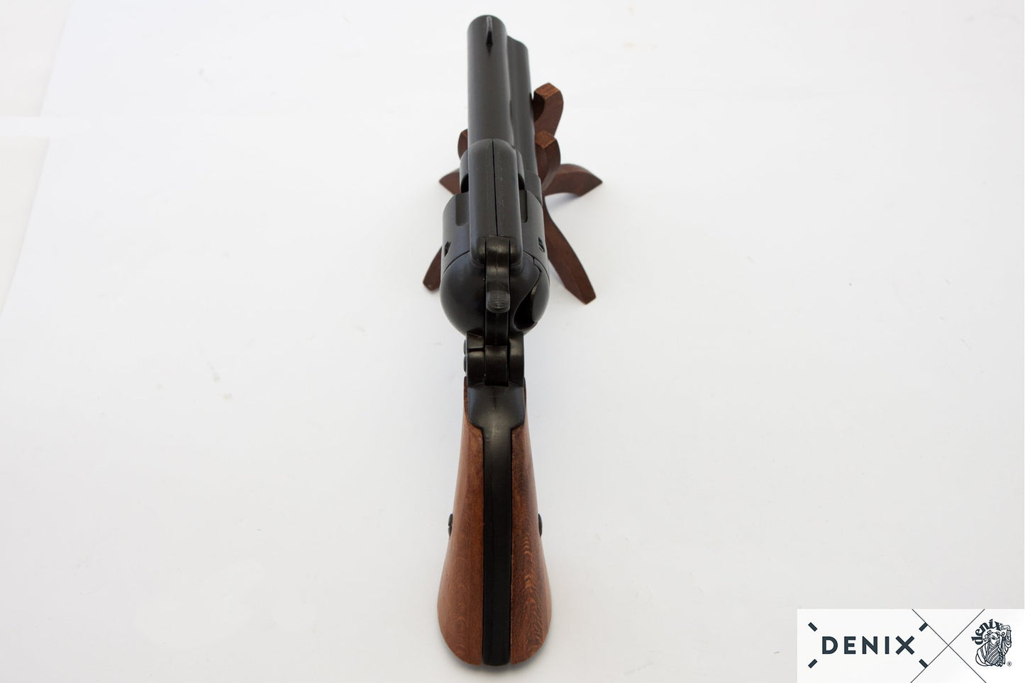 Denix Colt Peacemaker .45 Revolver Replica 4.75" + 6 Rounds – 1873 US Decorative Collection Set
