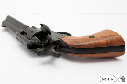 Denix Colt Peacemaker .45 Revolver Replica 4.75" + 6 Rounds – 1873 US Decorative Collection Set