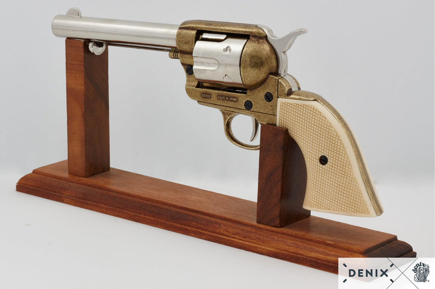 Denix Colt Single Action Army "Peacemaker" .45 Revolver Replikası 5½" (1873) Dekoratif Koleksiyon