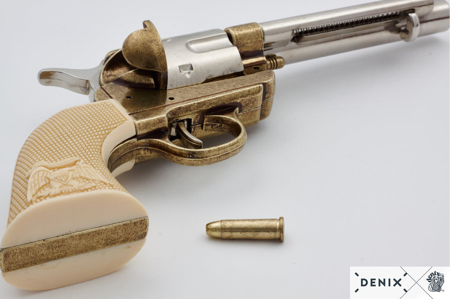 Denix Colt Single Action Army "Peacemaker" .45 Revolver Replikası 5½" (1873) Dekoratif Koleksiyon