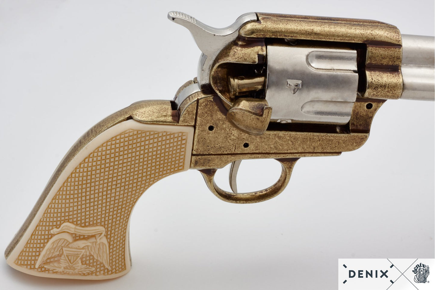 Denix Colt Single Action Army "Peacemaker" .45 Revolver Replikası 5½" (1873) Dekoratif Koleksiyon