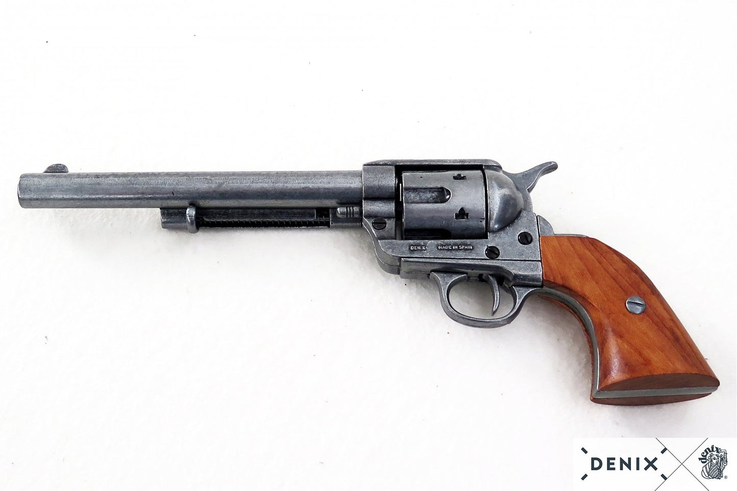 Denix Cal.45 Peacemaker Revolver 7½" Replica Pistol, USA 1873