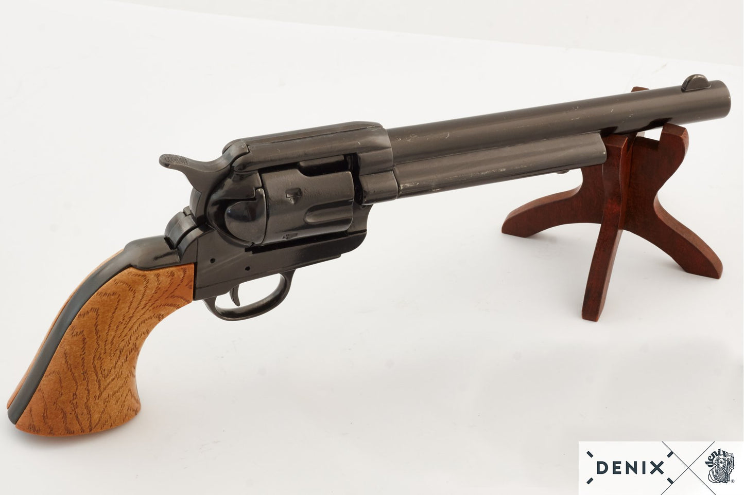 Denix Cal.45 Peacemaker Revolver 7½" Replica Pistol, USA 1873