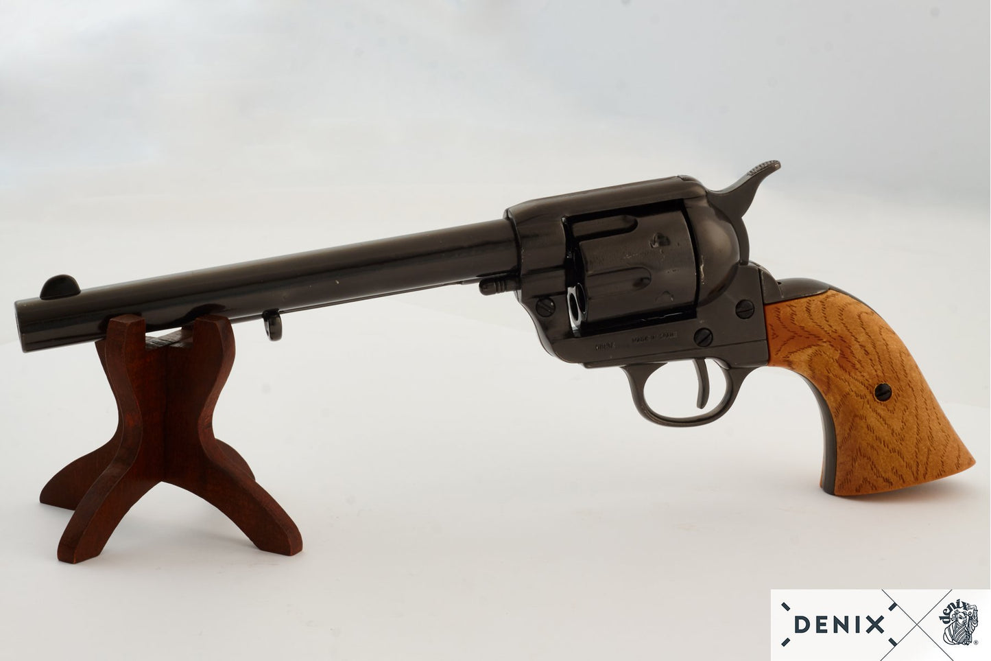 Denix Cal.45 Peacemaker Revolver 7½" Replica Pistol, USA 1873
