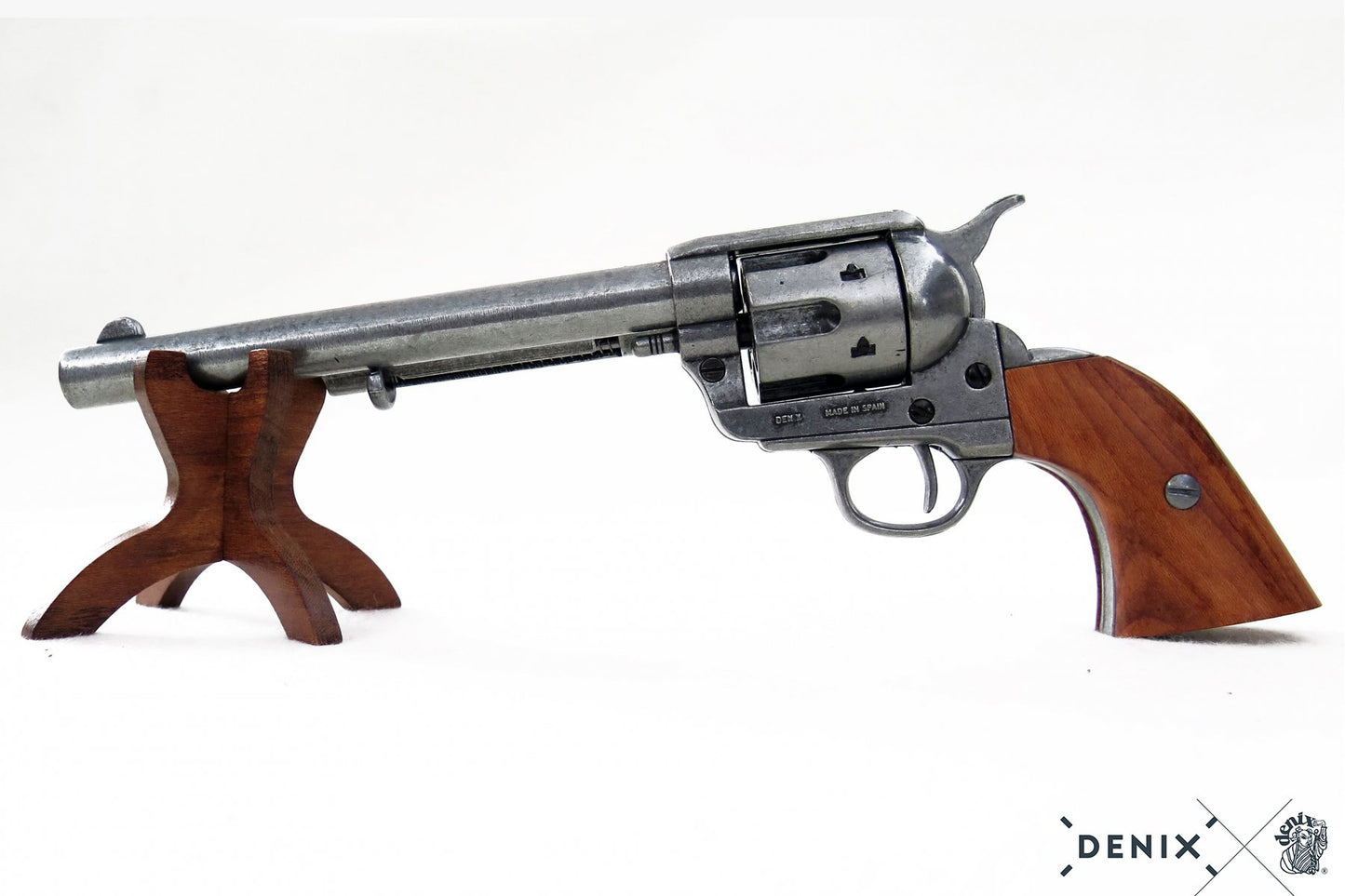 Denix Cal.45 Peacemaker Revolver 7½" Replica Pistol, USA 1873