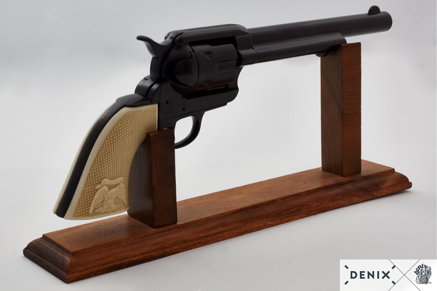 Denix Cal.45 Peacemaker Revolver 7½" Replica Pistol, USA 1873