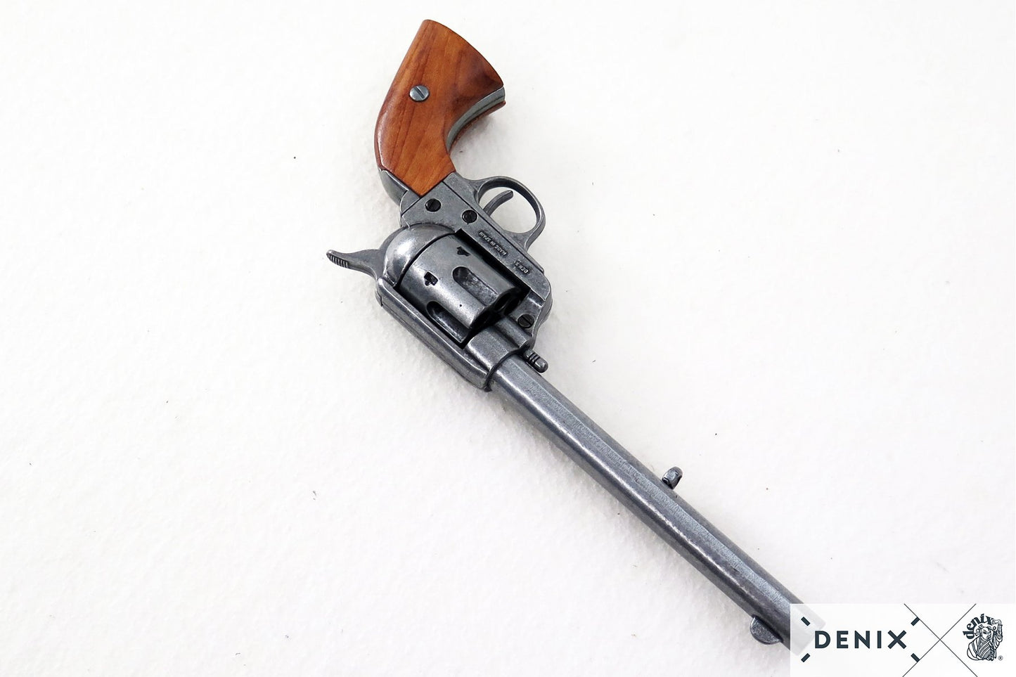 Denix Cal.45 Peacemaker Revolver 7½" Replica Pistol, USA 1873