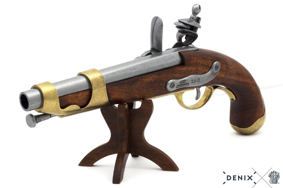 Denix French Cavalry Pistol Replica-France 1806