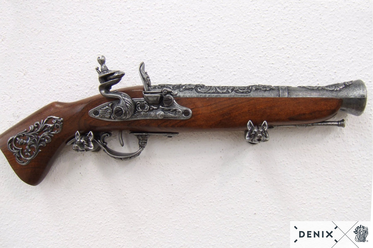 Denix Flintlock Blunderbuss Replica Pistol, Austria XVIII C.