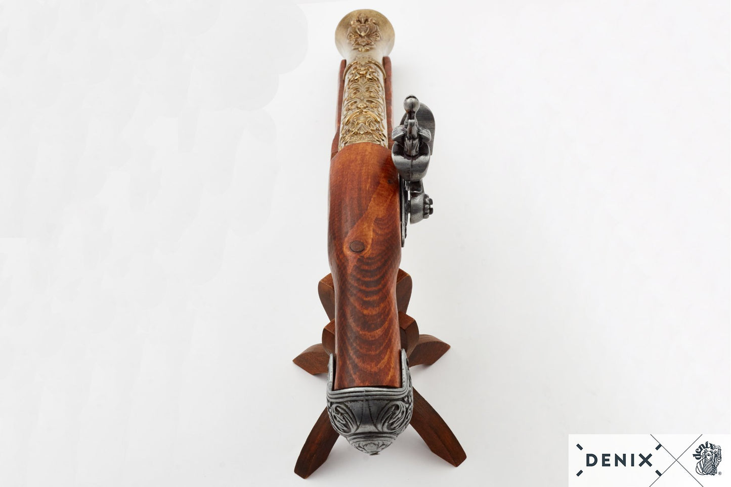 Denix 18th Century English Flintlock Pistol Replica – Flintlock Decorative