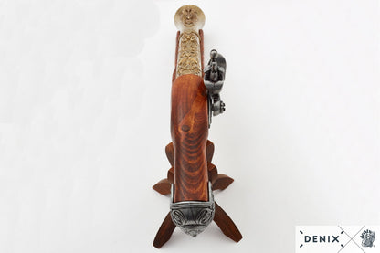 Denix 18th Century English Flintlock Pistol Replica – Flintlock Decorative