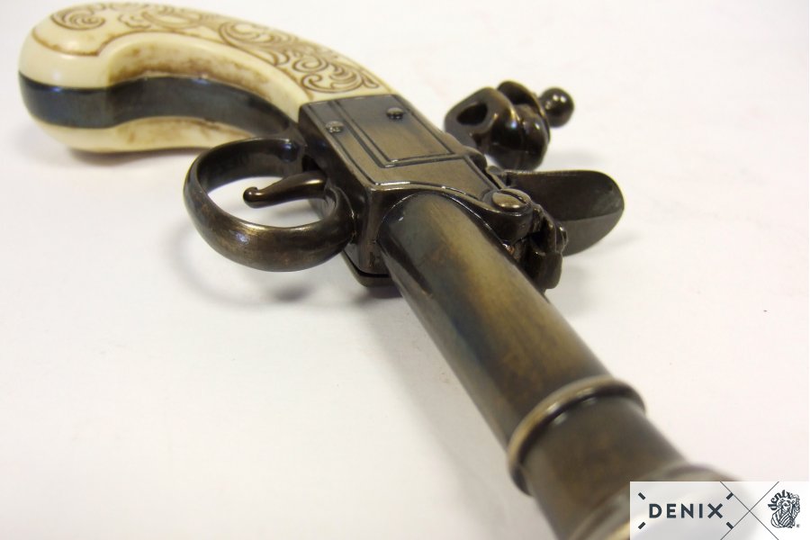 Denix Flintlock Pistol Replica, England 18th C.