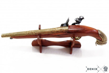 Denix 18th Century German Flintlock Pistol Replica – Decorative Flintlock Pistol