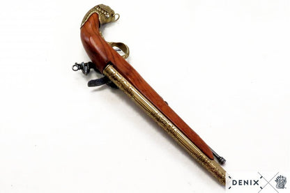 Denix 18th Century German Flintlock Pistol Replica – Decorative Flintlock Pistol