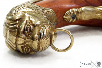 Denix 18th Century German Flintlock Pistol Replica – Decorative Flintlock Pistol