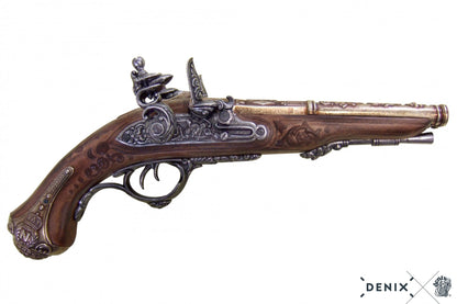 Denix Napoleon Pistol with 2 Barrels Revolver Replica, France 1806