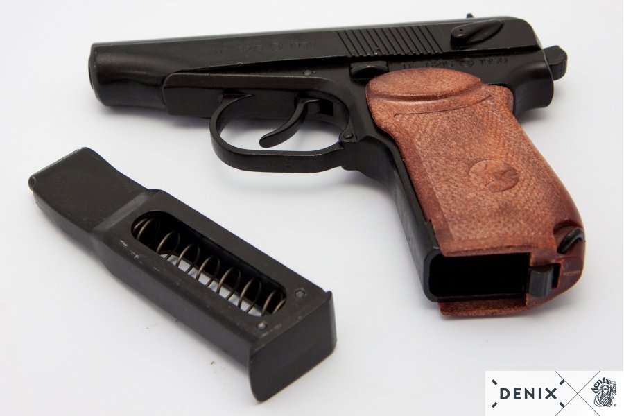 Denix Makarov PM Pistol Replica – Soviet 1955 Decorative Collection Pistol