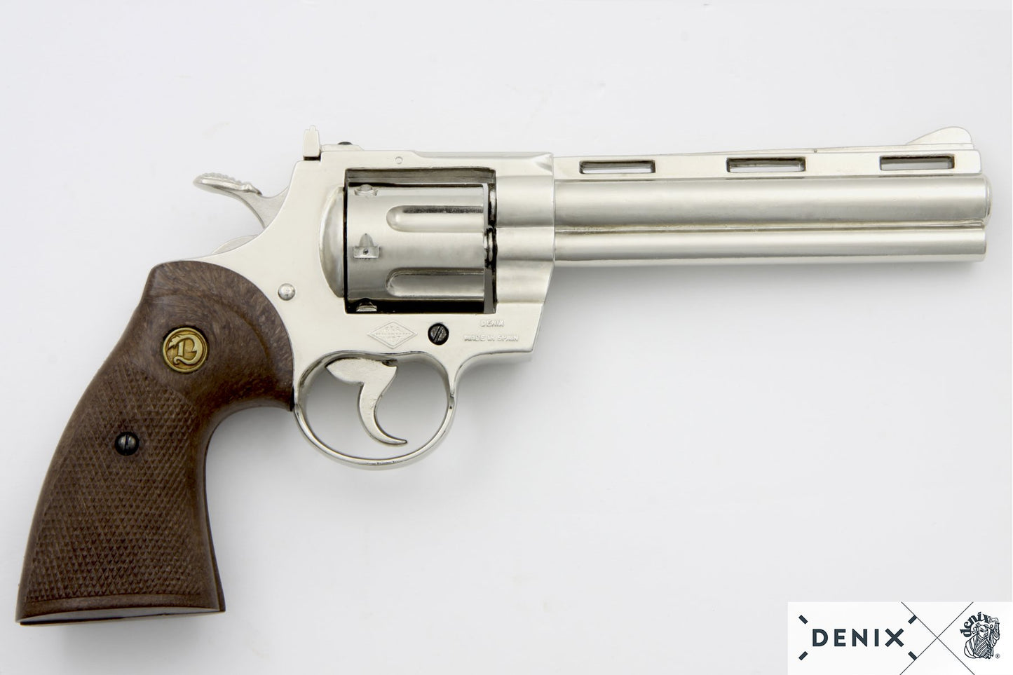 Denix Python Revolver 6" Replica Pistol, USA 1955